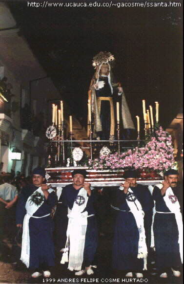 La Magdalena Procesiones De Semana Santa En Popayan Colombia