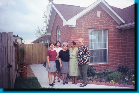 Casa donde se hosped la abuela en su visita Houston