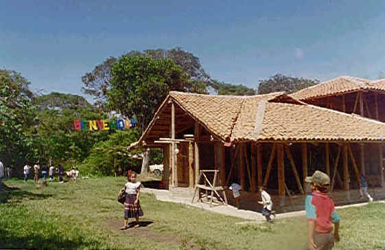 Planta fsica del colegio en proceso de construccin